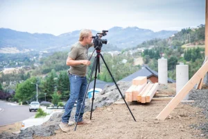 construction shoot video marketing